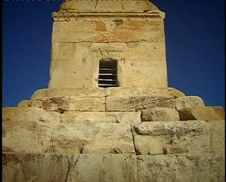 Cyrus tomb 1 Stock Footage 8962653