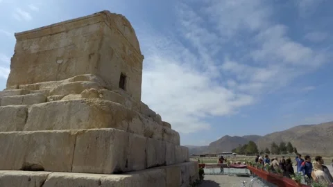 Cyruse Tomb &amp;Clouda Video stock 164288157