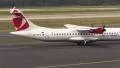 Czech Airlines on Taxiway HD Footage