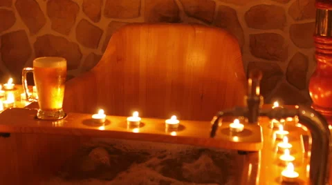 Czech beer spa in prague Video stock 58904516