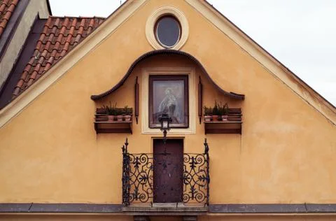 Czech building Stock Photos