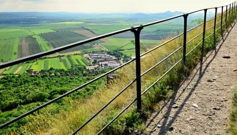 Czech Central Mountains 库存照片