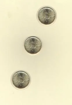 Czech coins Foto stock