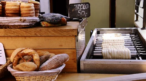 Czech confectionery Stock Footage 34378707