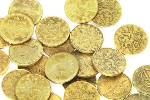 Czech crowns Stock Photos