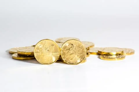 Czech crowns Stock Photos