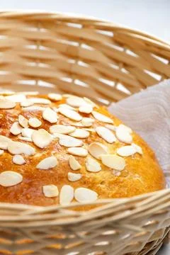 Czech Easter pastry called mazanec Stock-Fotos