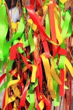 Czech easter rods background 写真素材