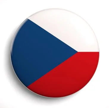 Czech flag Stock Photos