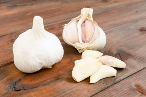 Czech garlic Stock Photos