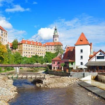 Czech krumlov Stock Photos