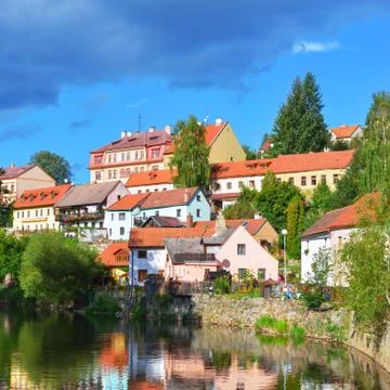Czech krumlov Stock Photos