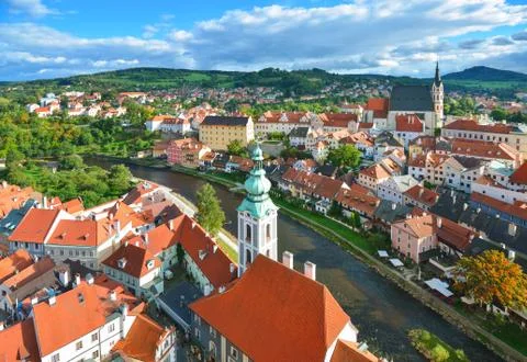 Czech krumlov Stock Photos