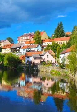 Czech krumlov Stock-Fotos