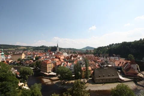 Czech Krumlov Stock-Fotos
