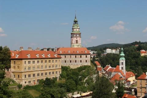 Czech Krumlov 스톡 사진