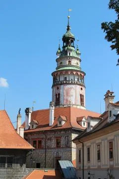 Czech Krumlov 스톡 사진
