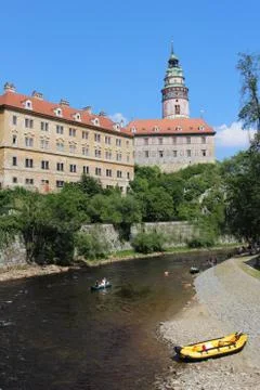 Czech Krumlov Stock-Fotos