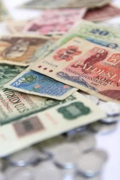 Czech money Stock Photos