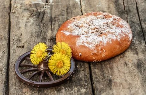 Czech pie Foto stock