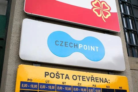 Czech Point Foto stock