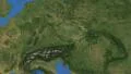 Czech Republic. 3d earth in space - zoom in on Czech Republic contoured 4k 4k or 4k+ Resolution
