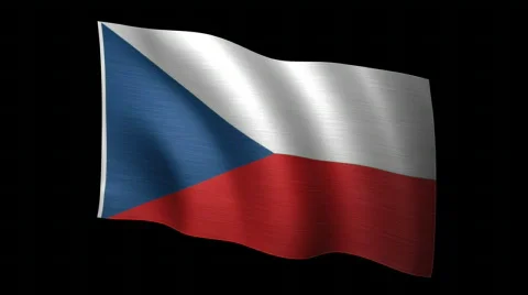 Czech Republic Flag A Vidéo 116219