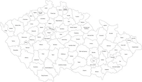 Czech Republic Stock Illustration