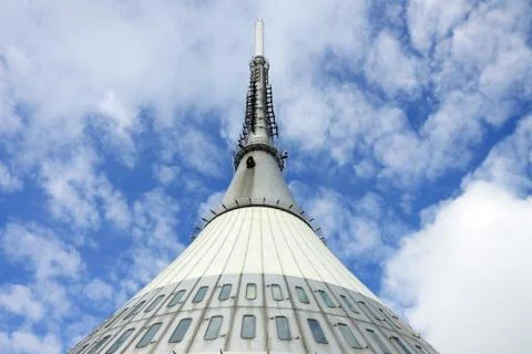 Czech Republic - Liberec - transmitter Jested Stock Photos