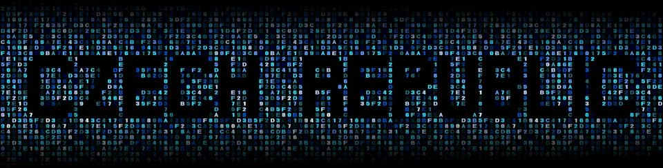 Czech Republic text on hex code illustration イラスト素材