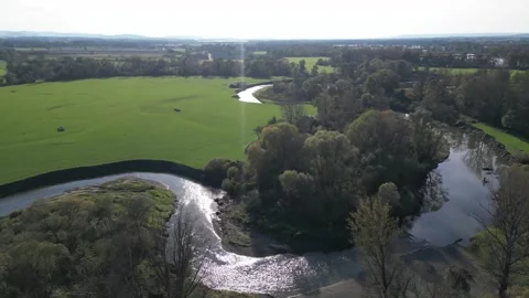 Czech river Odra Stock Footage 292767767
