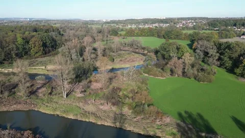 Czech river Odra Stock Footage 292768225