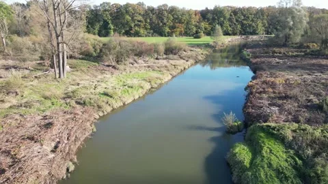 Czech river Odra Stock Footage 292768463