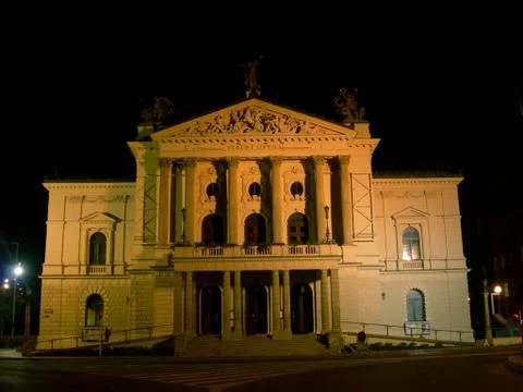 Czech state opera Stock Photos