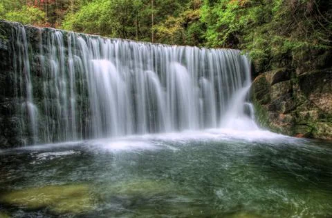 Czech Waterfall Stock Photos