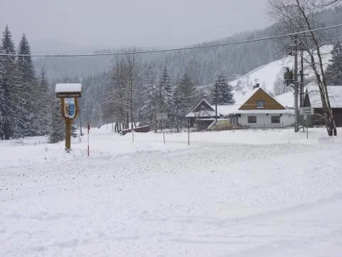 Czech winter Stock Photos