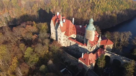 Czocha castle 2 Stock Footage 320874415