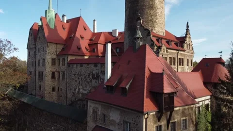 Czocha castle Stock Footage 320874375
