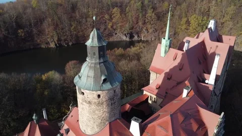 Czocha castle Stock Footage 320874418
