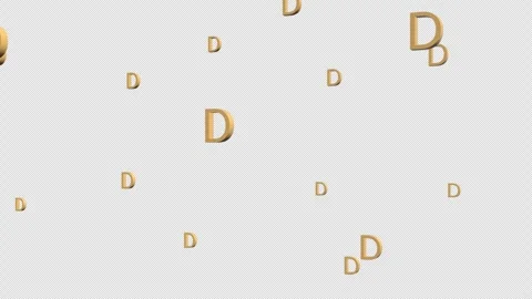 D Alphabet Animation. Stock Footage 316017472