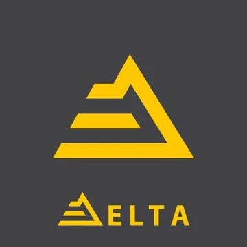 D letter icon Stock Illustration