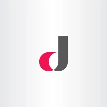 D letter logo symbol element icon Stock-Illustration