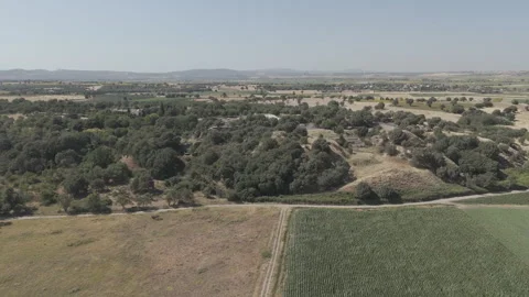 D-Log M. Tevfikiye, Turkey. Aerial view of the Pillar House and other Stock-Footage 318640489