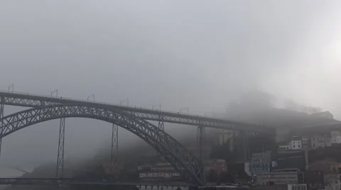 D. Luís Bridge (Porto) Stock Footage