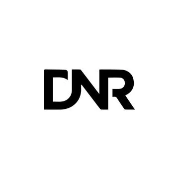 D, N, R letters vector logo design. Stock Illustration