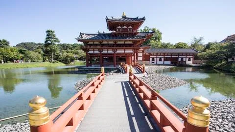 Byōdō-in - Phoenix Hall Foto stock