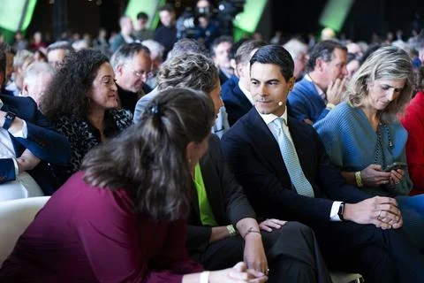 D66 sets program at election congress in 's-Hertogenbosch, S Hertogenbosch, Neth Stock Photos