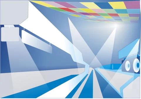 In Da Club. Stock-Illustration