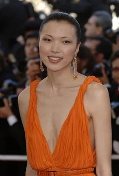  The da Vinci Code world film premiere LI XIN. The Da Vinci Code world fil... 스톡 사진
