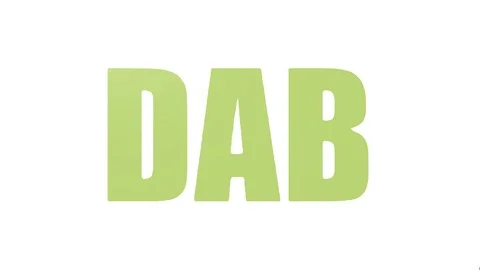 Dab Wordcloud Animated Isolated On White Stock Footage 103659078